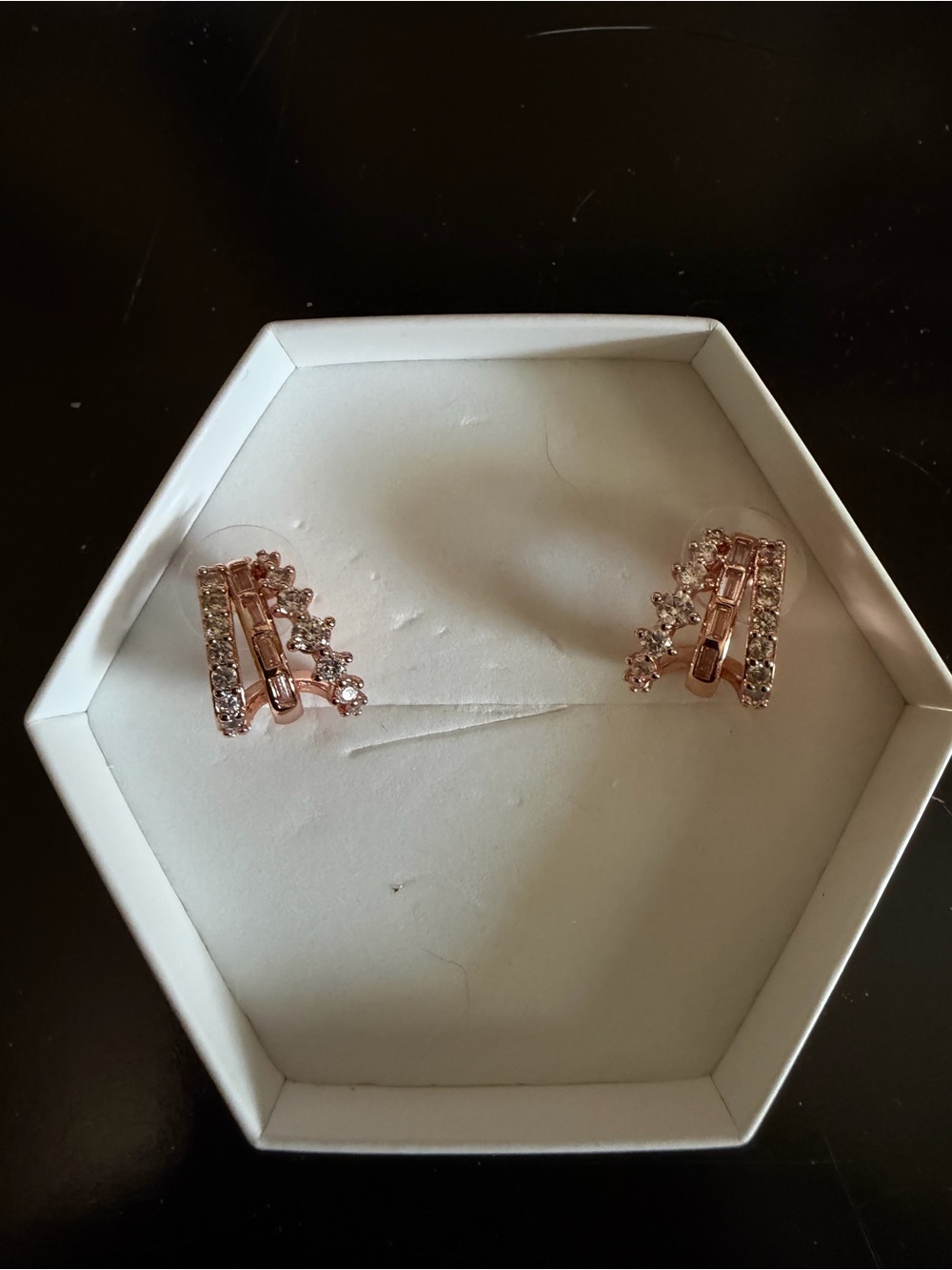Rose Quartz on Rose Gold